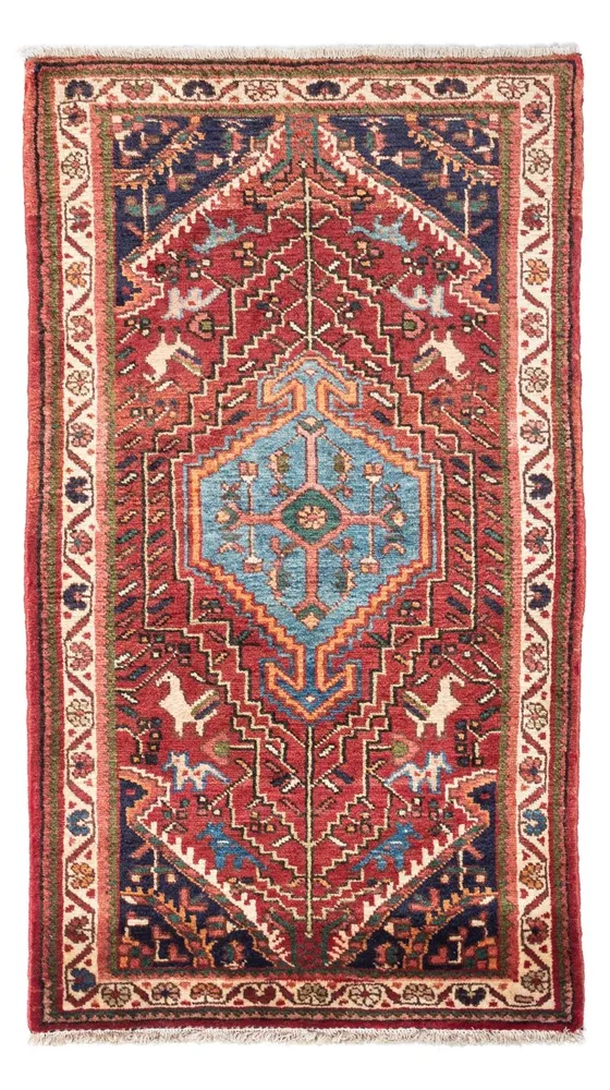 Perserteppich - Nomadic 141 x 79 cm - rot