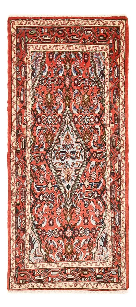 Perserteppich - Nomadic - 141 x 63 cm - rot