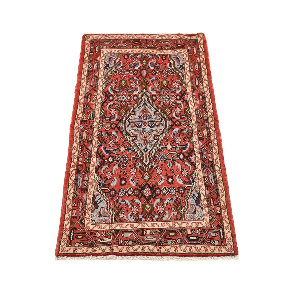 Perserteppich - Nomadic - 141 x 63 cm - rot