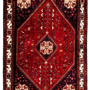 Perserteppich - Nomadic 144 x 98 cm - dunkelrot