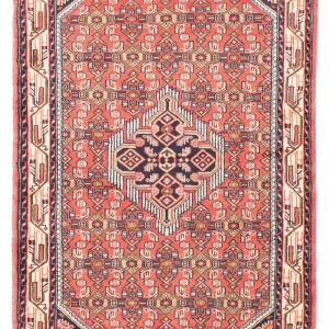 Perserteppich - Nomadic 145 x 105 cm - rot