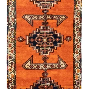 Perserteppich - Nomadic 145 x 70 cm - orange