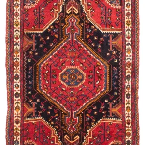 Perserteppich - Nomadic 145 x 92 cm - rot
