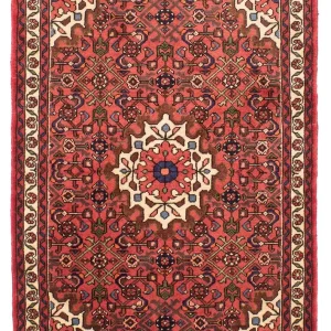 Perserteppich - Nomadic 147 x 100 cm - dunkelrot