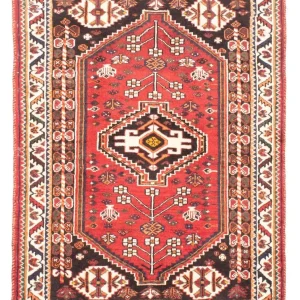 Perserteppich - Nomadic 147 x 110 cm - rot
