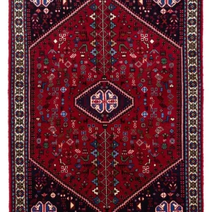 Perserteppich - Nomadic 148 x 100 cm - dunkelrot