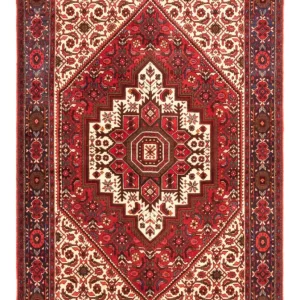 Perserteppich - Nomadic - 148 x 100 cm - rot