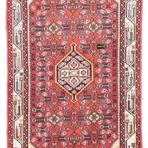 Perserteppich - Nomadic 148 x 102 cm - rot