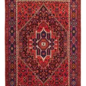 Perserteppich - Nomadic - 148 x 102 cm - rot