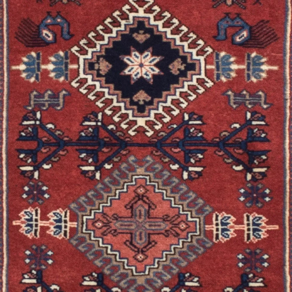 Perserteppich - Nomadic 148 x 59 cm - dunkelrot