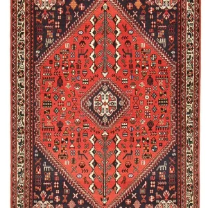 Perserteppich - Nomadic - 148 x 98 cm - rot