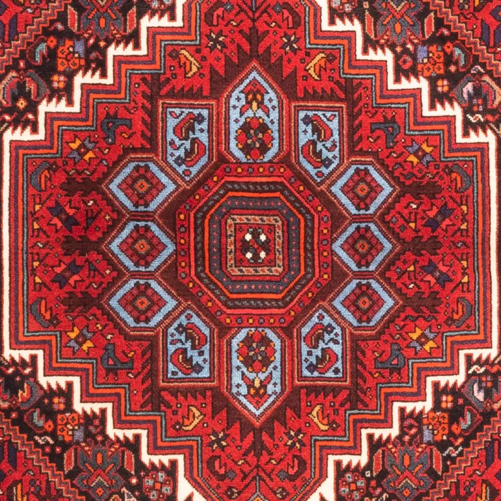 Perserteppich - Nomadic - 150 x 101 cm - rot