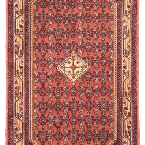 Perserteppich - Nomadic 150 x 102 cm - hellrot