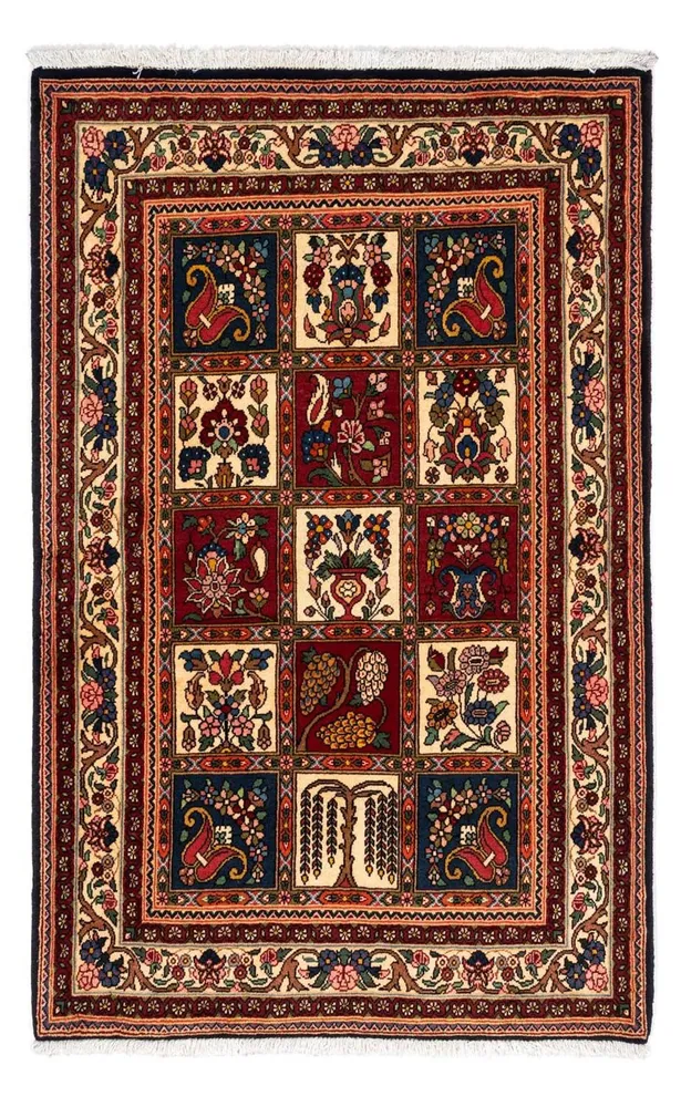Perserteppich - Nomadic 150 x 103 cm - dunkelblau