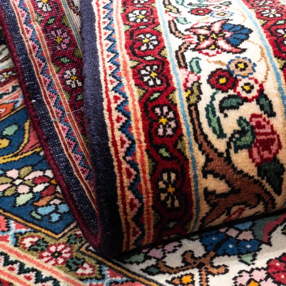 Perserteppich - Nomadic 150 x 103 cm - dunkelblau