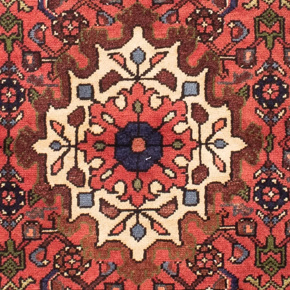 Perserteppich - Nomadic 150 x 103 cm - dunkelrot