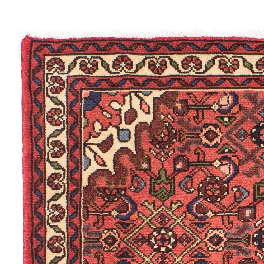 Perserteppich - Nomadic 150 x 103 cm - dunkelrot