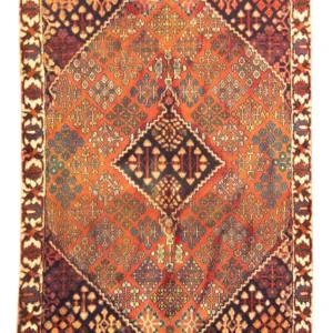 Perserteppich - Nomadic 150 x 103 cm - orange