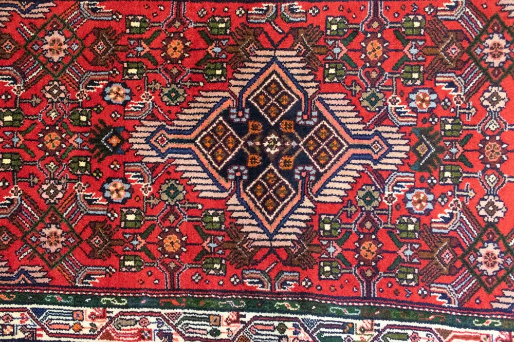 Perserteppich - Nomadic 150 x 87 cm - rot