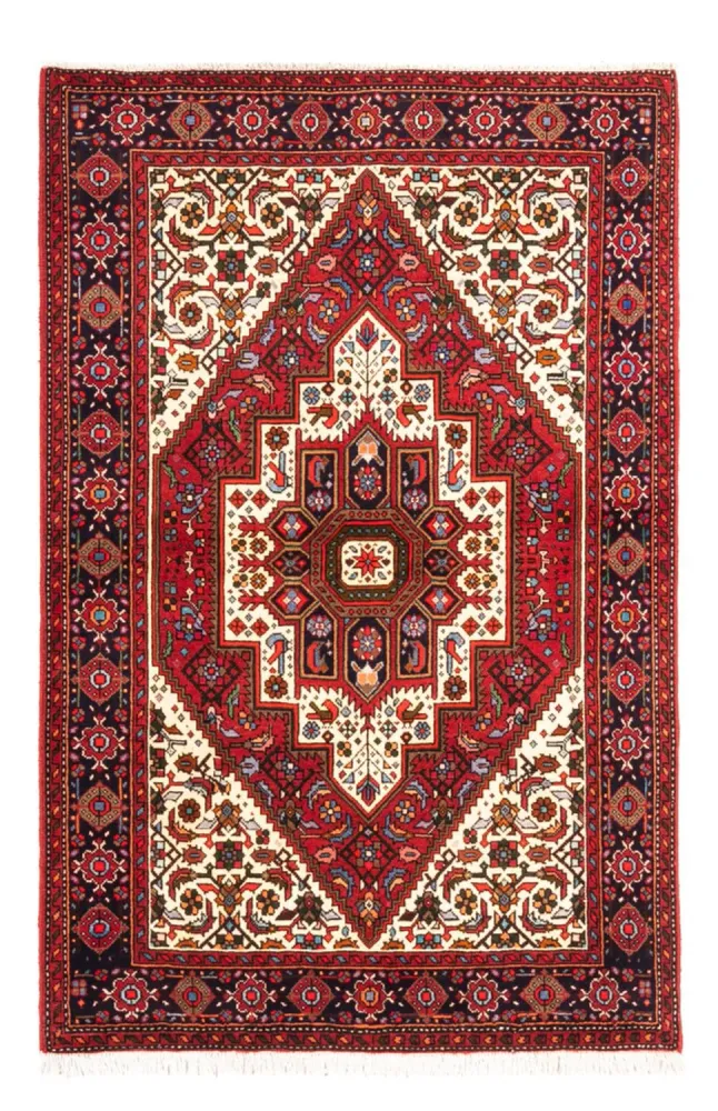 Perserteppich - Nomadic - 150 x 97 cm - rot