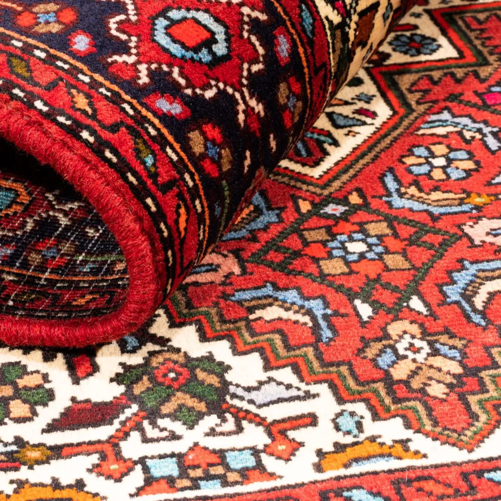 Perserteppich - Nomadic - 150 x 97 cm - rot