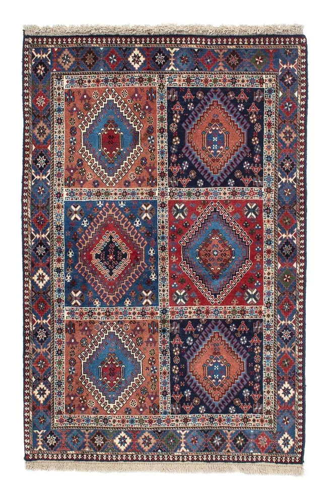 Perserteppich - Nomadic 152 x 102 cm - dunkelblau
