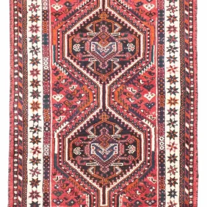 Perserteppich - Nomadic 155 x 110 cm - rot
