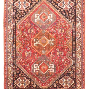 Perserteppich - Nomadic 155 x 112 cm - rot
