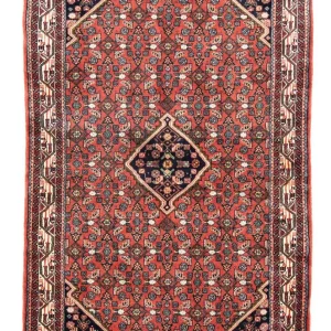 Perserteppich - Nomadic 157 x 104 cm - rot