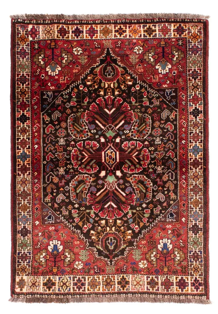 Perserteppich - Nomadic 160 x 112 cm - dunkelblau