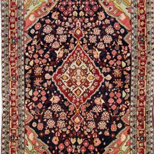 Perserteppich - Nomadic - 166 x 108 cm - dunkelblau