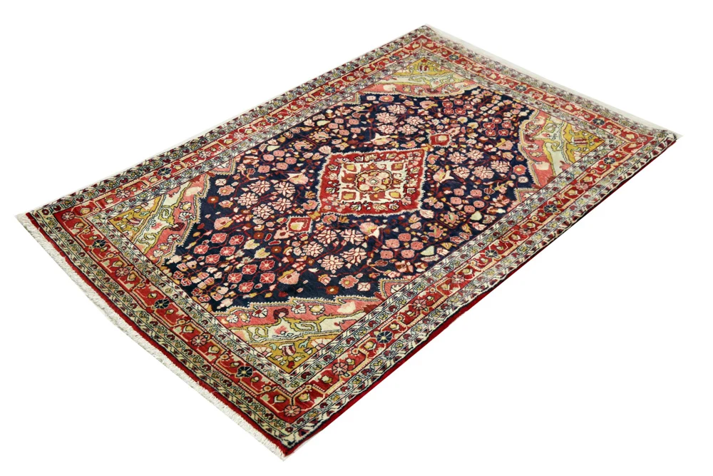 Perserteppich - Nomadic - 166 x 108 cm - dunkelblau