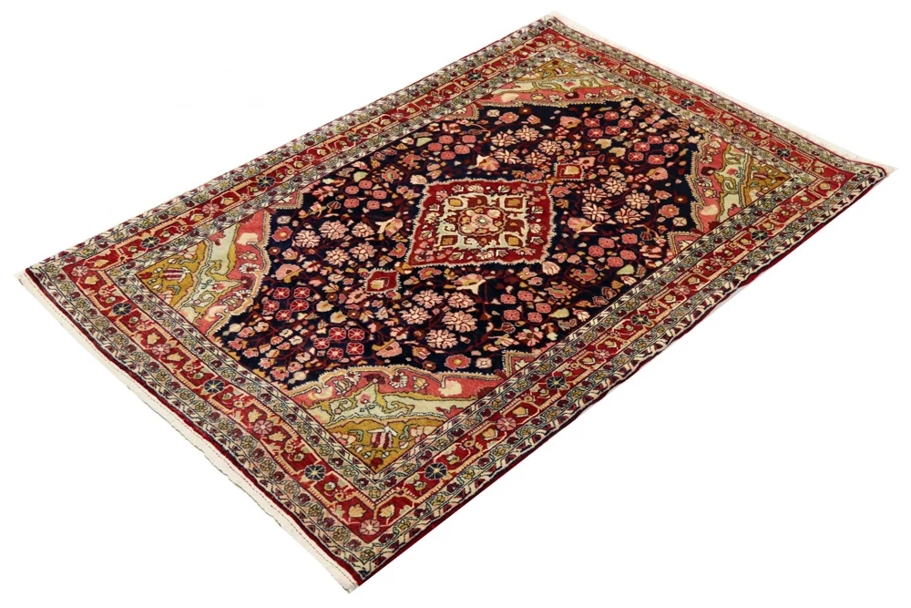 Perserteppich - Nomadic - 166 x 108 cm - dunkelblau