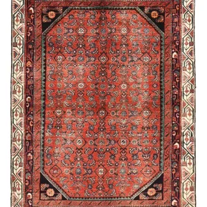 Perserteppich - Nomadic - 169 x 120 cm - hellrot