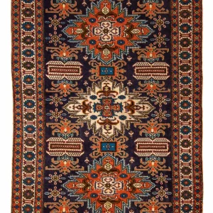Perserteppich - Nomadic 170 x 112 cm - dunkelblau