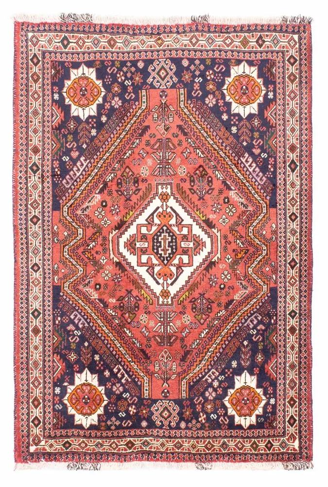Perserteppich - Nomadic 170 x 118 cm - hellrot