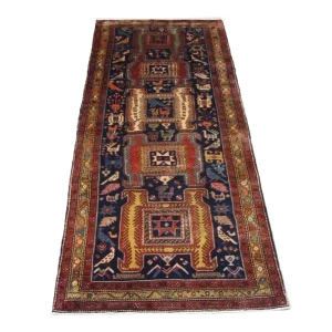 Perserteppich - Nomadic 182 x 124 cm - blau