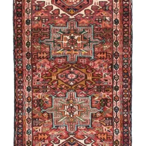 Perserteppich - Nomadic 186 x 68 cm - hellrot
