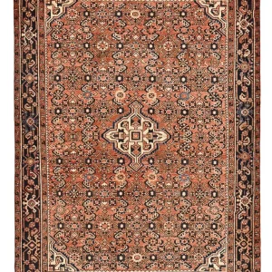 Perserteppich - Nomadic - 198 x 145 cm - rost