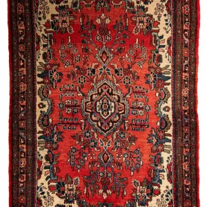 Perserteppich - Nomadic 205 x 138 cm - rot