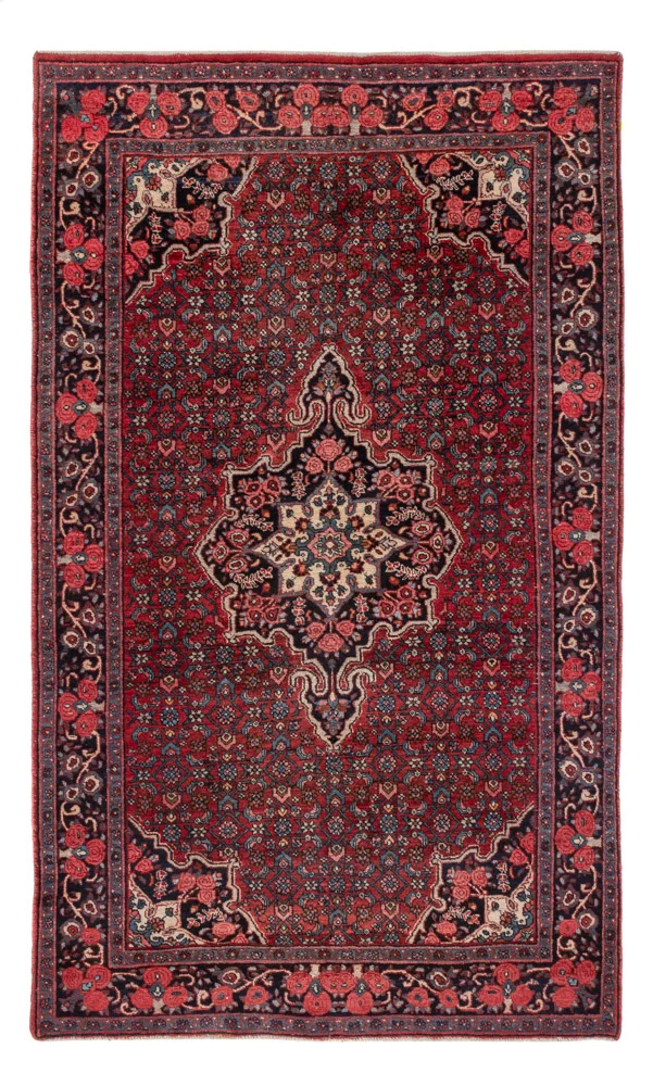 Perserteppich - Nomadic - 206 x 126 cm - rot