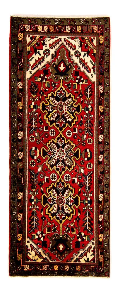 Perserteppich - Nomadic 213 x 86 cm - dunkelrot