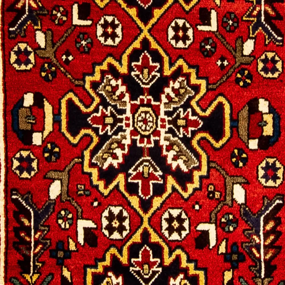 Perserteppich - Nomadic 213 x 86 cm - dunkelrot