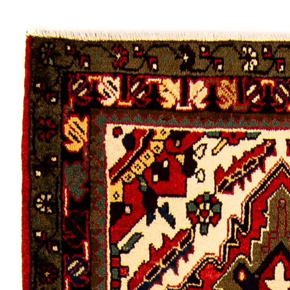 Perserteppich - Nomadic 213 x 86 cm - dunkelrot