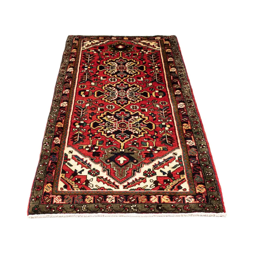Perserteppich - Nomadic 213 x 86 cm - dunkelrot