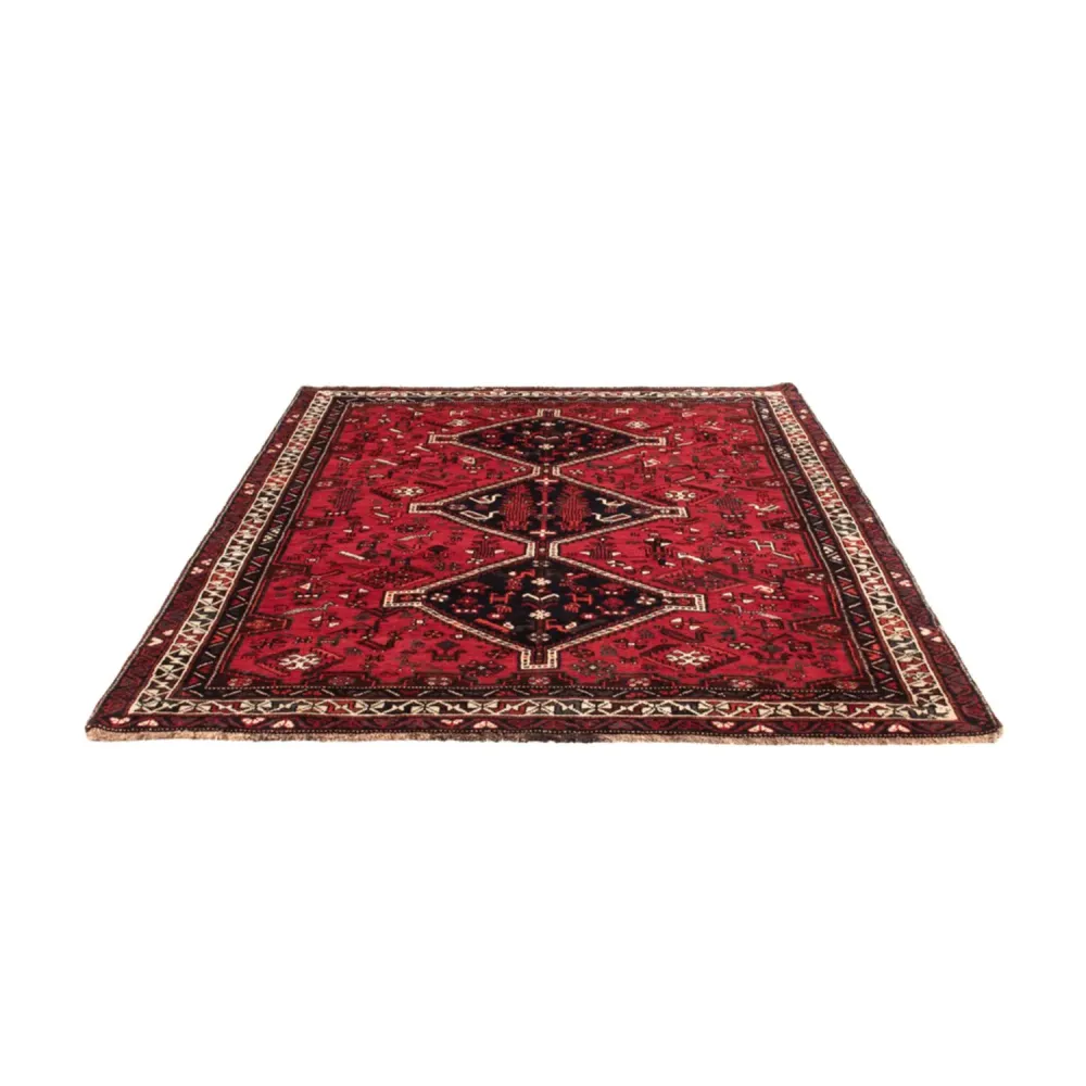 Perserteppich - Nomadic - 221 x 159 cm - rot