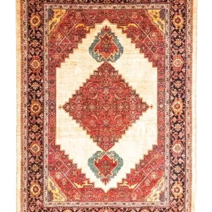 Perserteppich - Nomadic 228 x 157 cm - braun
