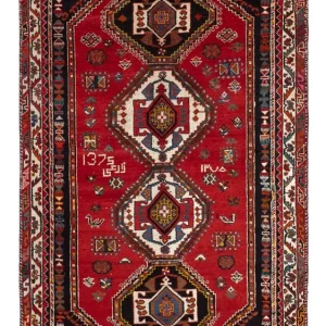 Perserteppich - Nomadic - 237 x 143 cm - rot