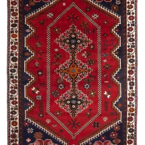 Perserteppich - Nomadic - 257 x 162 cm - rot
