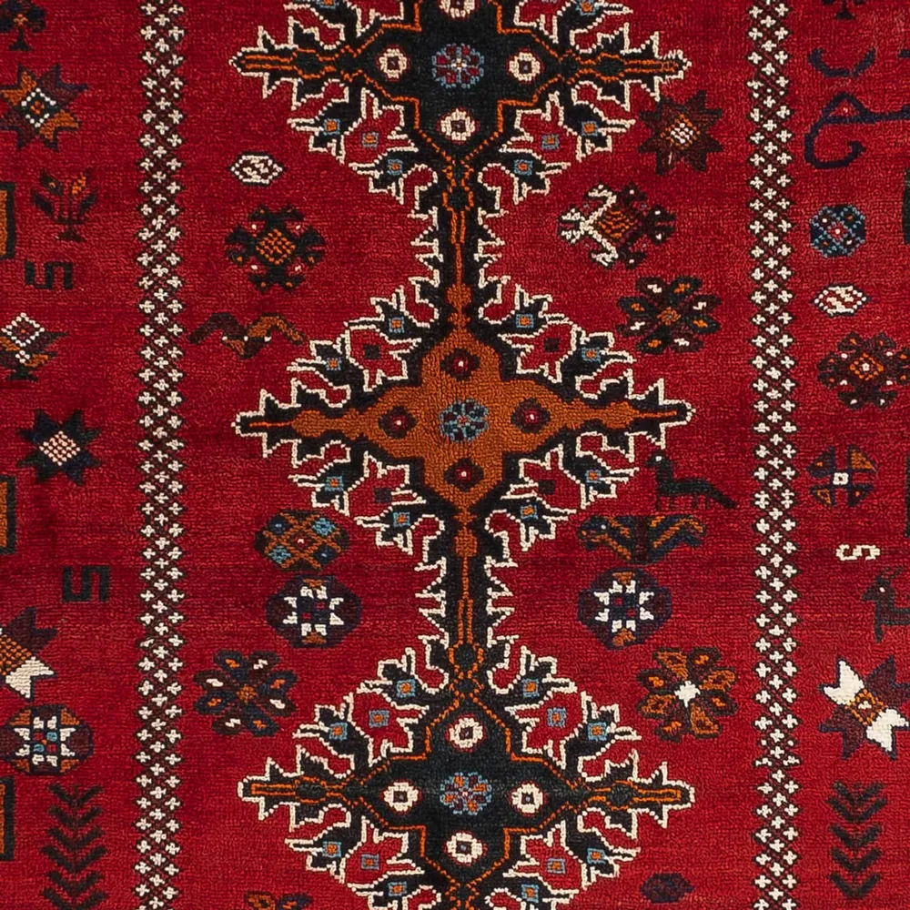 Perserteppich - Nomadic - 257 x 162 cm - rot